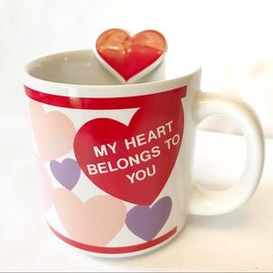 Valentines Day Vintage Russ Valentine Mug My Heart Belongs To You